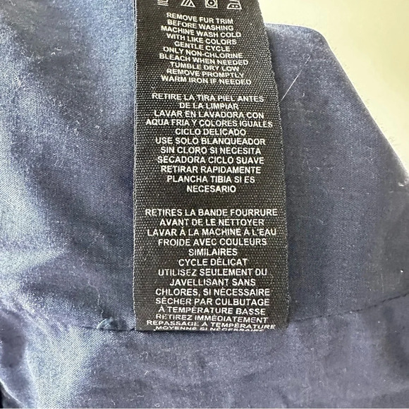 UGG Jeans Jacket Size Small Cotton Removable Shearling Lamb Fur Collar Preppy - Picture 8 of 14